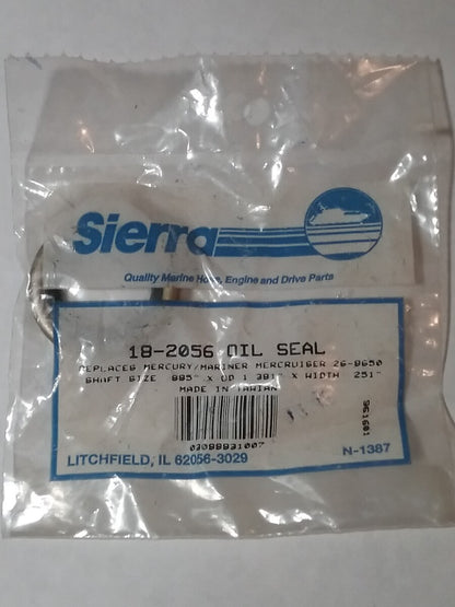 NEW SIERRA 18-2056 SEAL, DRIVESHAFT, MERCRUISER STERNDRIVE