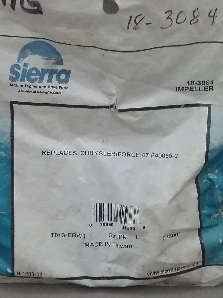 NEW SIERRA 18-3084 IMPELLER CHRYSLER FOPRCE 35HP