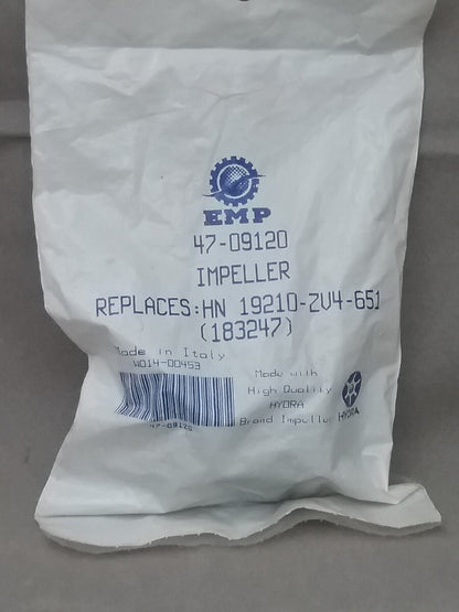 NEW EMP 47-09120 IMPELLER 1979-85 JOHNSON EVINRUDE 10-60HP REPLACES 18-3247
