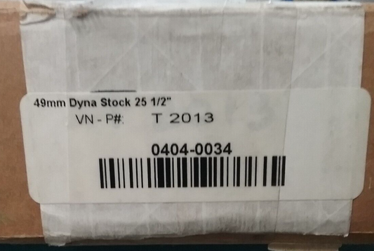 NEW CUSTOM CYCLE ENGINEERING T 2013 FORK TUBES 49MM DYNA STOCK 25.5"