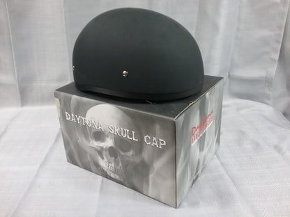NEW DAYTONA HELMETS D1-BNS-XL 1/2 SHELL HELMET BLACK NO VISOR D.O.T. APPROVED