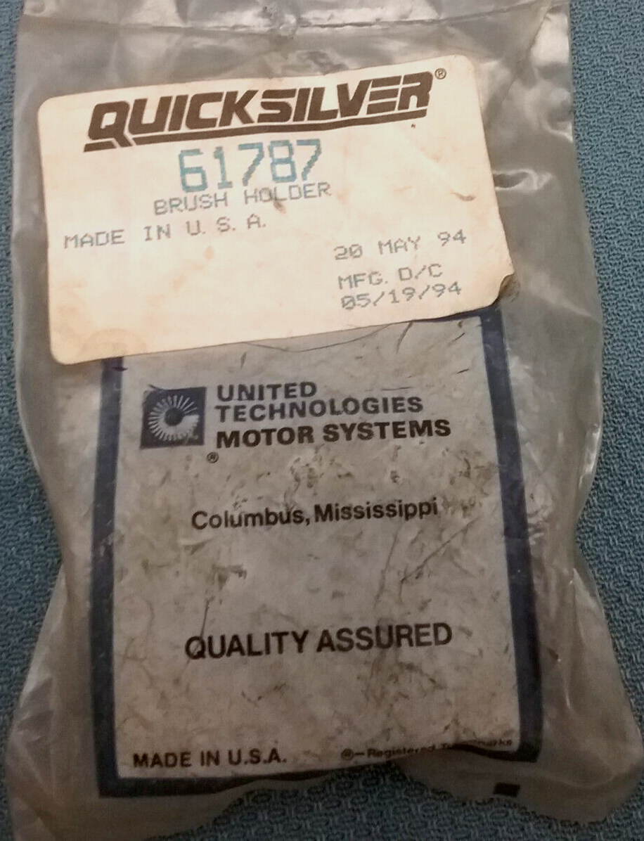 NEW QUICKSILVER 61787 BRUSH HOLDER FORCE, Mercruiser, Sportjet