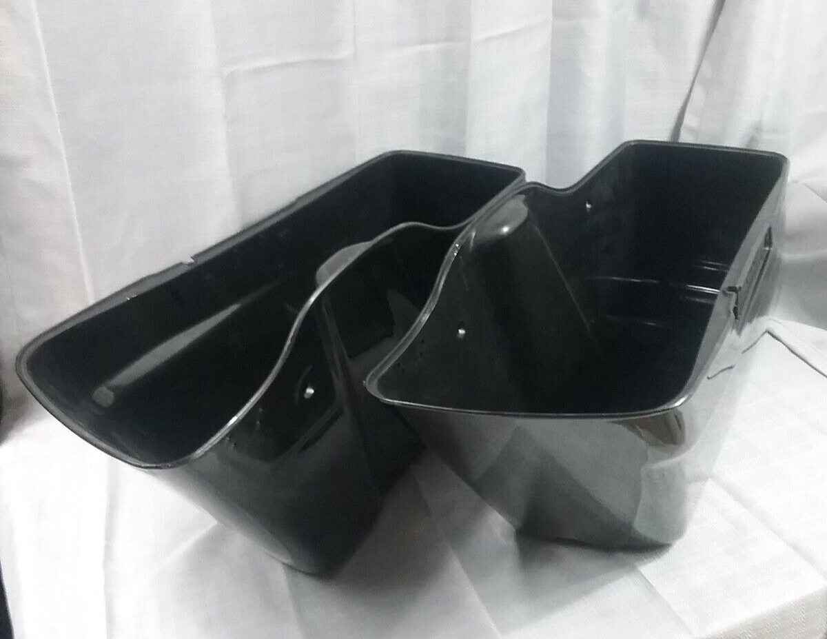 NEW HOGWORKZ HW151101 UNPAINTED STANDARD SADDLEBAGS FOR HARLEY TOURING '14-'22