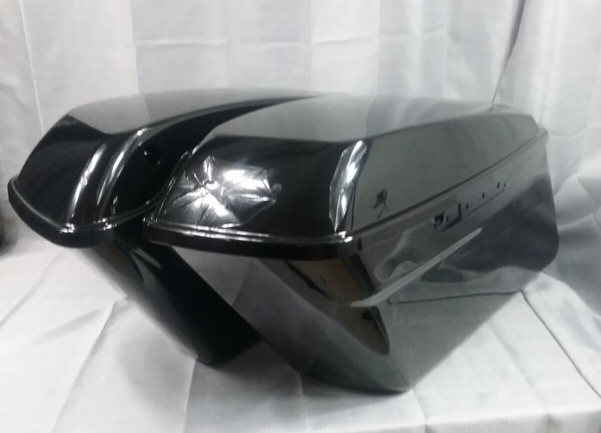 NEW HOGWORKZ HW151101 UNPAINTED STANDARD SADDLEBAGS FOR HARLEY TOURING '14-'22