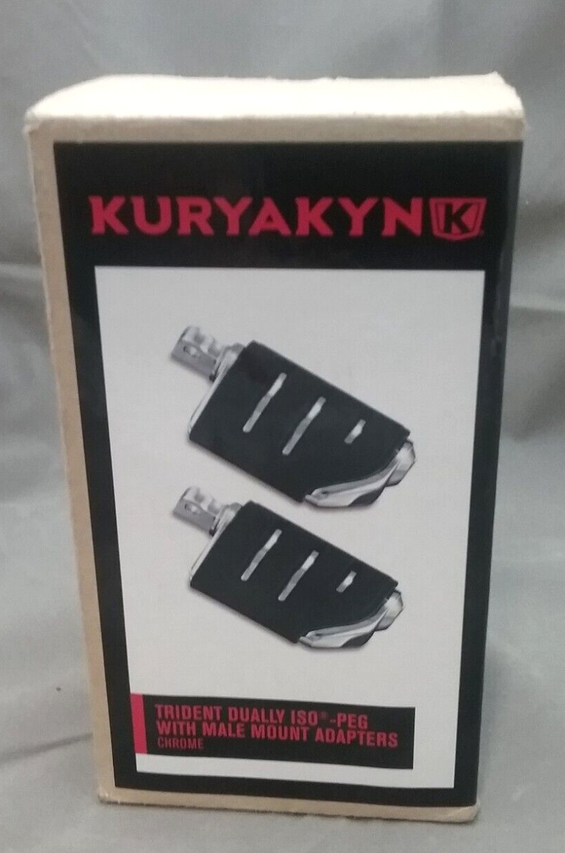 NEW KURYAKYN 7592 DUALLY TRIDENT ISO-PEGS FOR KURYAKYN MOUNTS ONLY SEE PICTURES
