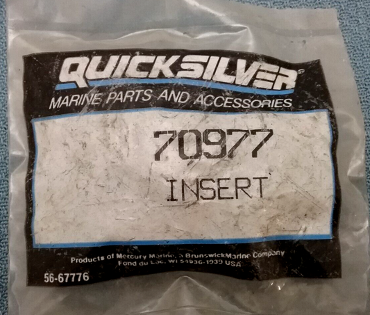 NEW QUICKSILVER 70977 INSERT MERCURY OUTBOARD 3.5 4.5 7.5 9.8 40HP
