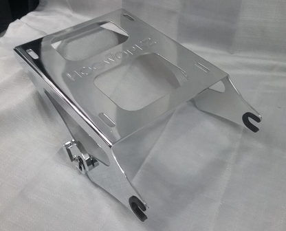 NEW HOGWORKZ HW157115 CHROME TWO-UP TOUR PAK MOUNT FOR HARLEY TOURING 2009-22