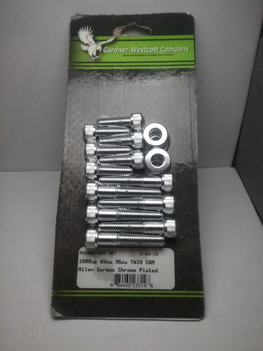 NEW GARDNER WESTCOTT C-88-15 ROCKER BOX SET 1999+ HARLEY 88cu ENGINES