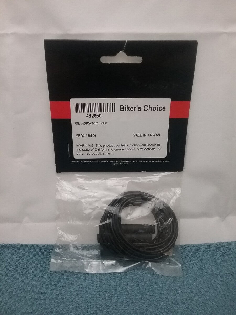 NEW BIKER'S CHOICE 160900 OIL INDICATOR LIGHT