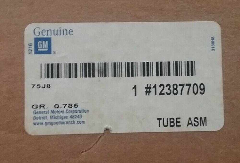 NEW GENUINE GM 12387709 CLUTCH ACTUATOR LINE FOR GMC 4.7L 5.3L