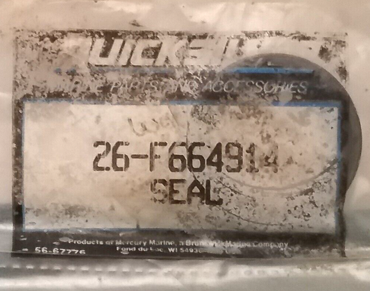 NEW QUICKSILVER 26-F664914 THERMOSTAT SEAL FORCE MERCURY SPORTJET 75-125HP
