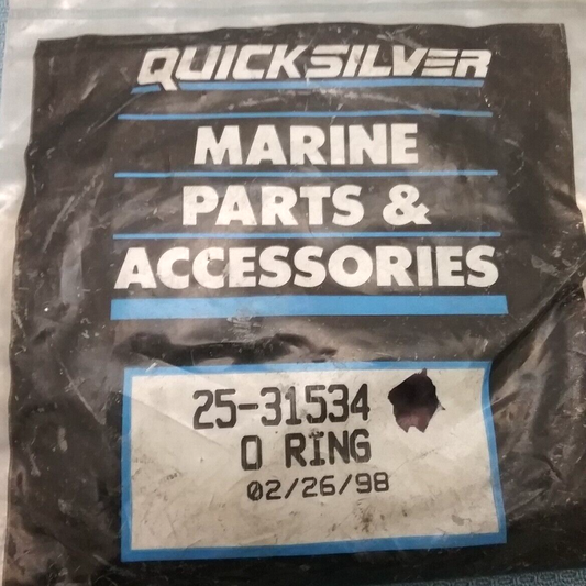 NEW QUICKSILVER 25-31534 O-RING MERCURY OUTBOARD MARINER 110-250HP