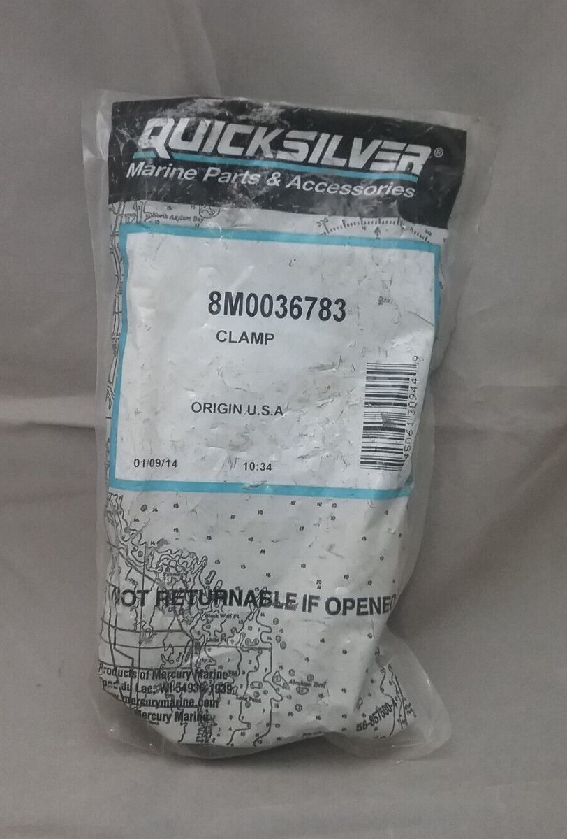 NEW QUICKSILVER 8M0036783 SWIVEL BRACKET CLAMP MERCURY 175 200 225 250HP