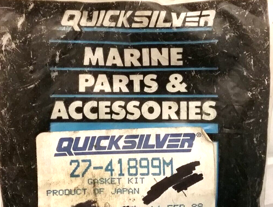 NEW QUICKSILVER 27-41899M GASKET SET MERCURY MARINER OUTBOARD 20-30HP