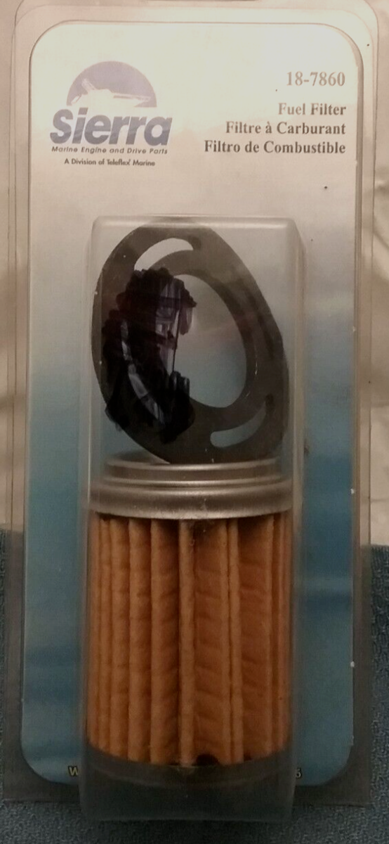 NEW SIERRA 18-7860 FUEL FILTER MERCRUISER