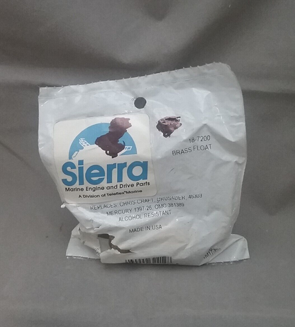 NEW SIERRA 18-7200 CARB FLOAT CHRYSLER MARINE 9.9HP ENGINES