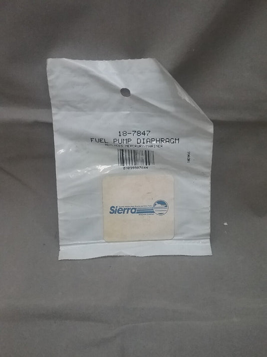 NEW SIERRA 18-7847 CARBURETOR DIAPHRAM 70s MERCURY STERNDRIVES 7.5 9.8 20 45HP