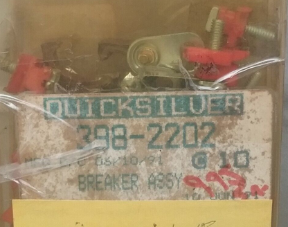 NEW QUICKSILVER 398-2202 BREAKER ASY MERCURY OUTBOARDS STATOR PLATE 4 6 9.8 40HP