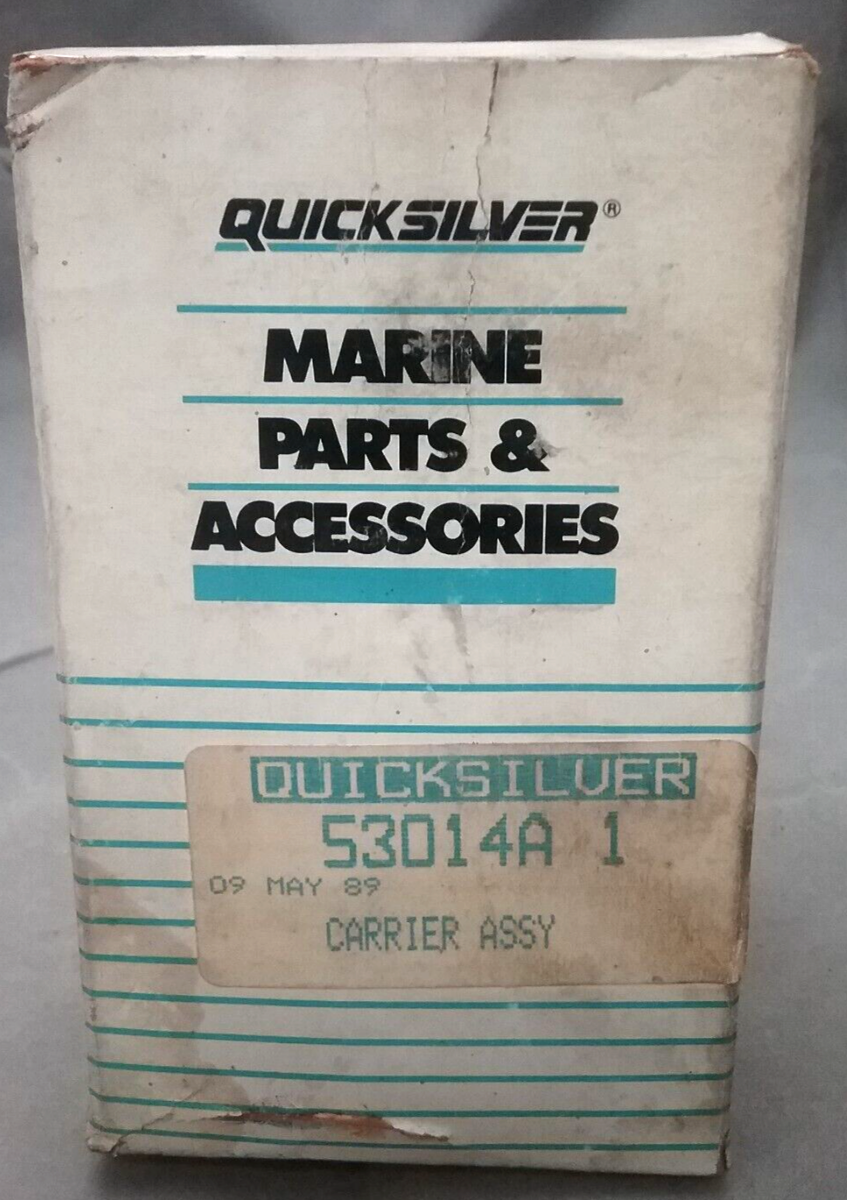 NEW QUICKSILVER 53014A1 CARRIER BEARING ASSEMBLY MERCURY OUTBOARD 50HP