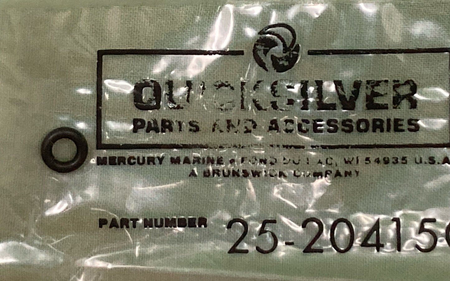 QTY5 NEW QUICKSILVER 25-20415 O-RING Mercury Outboard 4-200HP