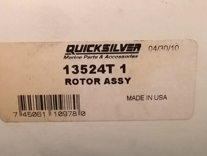 NEW QUICKSILVER 13524T1 WHEEL ROTOR MERCRUISER STERNDRIVE 5.0L-8.8L
