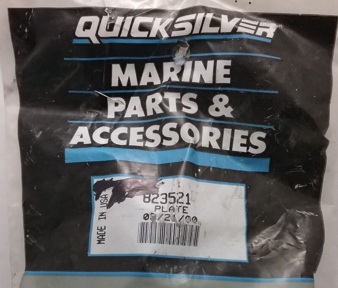 NEW QUICKSILVER 823521 ADJUSTER PLATE MERCURY OUTBOARD