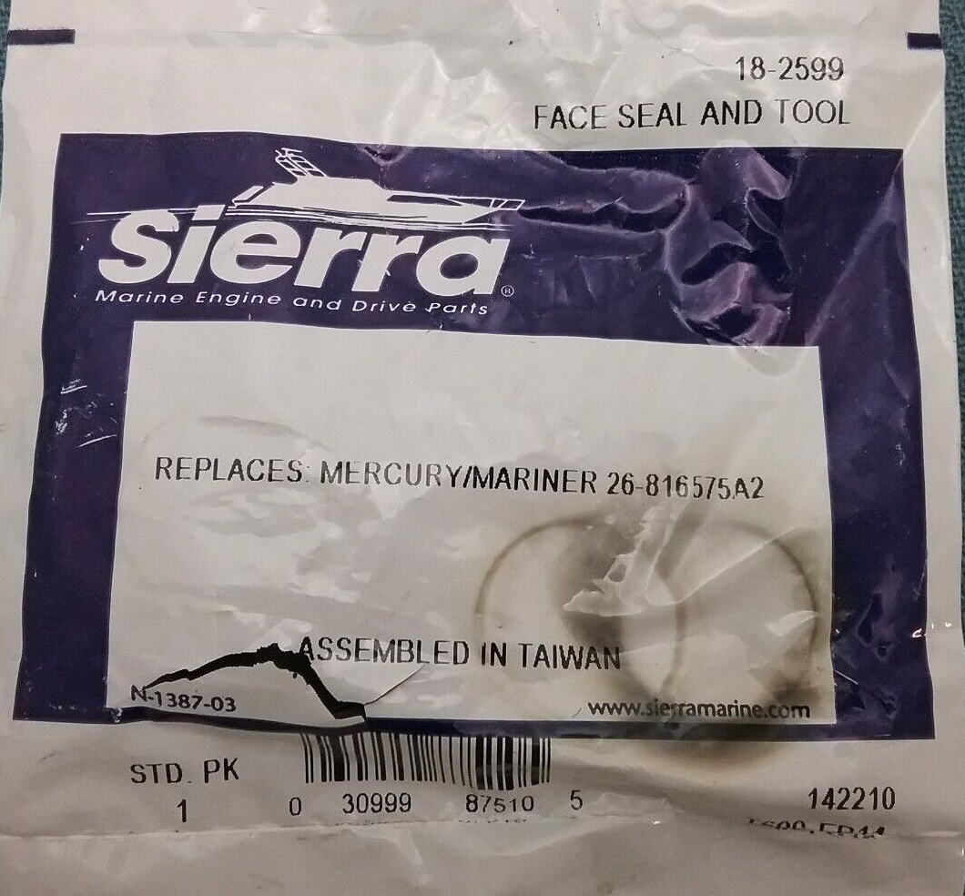 NEW SIERRA 18-2599 SEAL Mercury MERCRUISER Force Alpha I Gen II 225HP