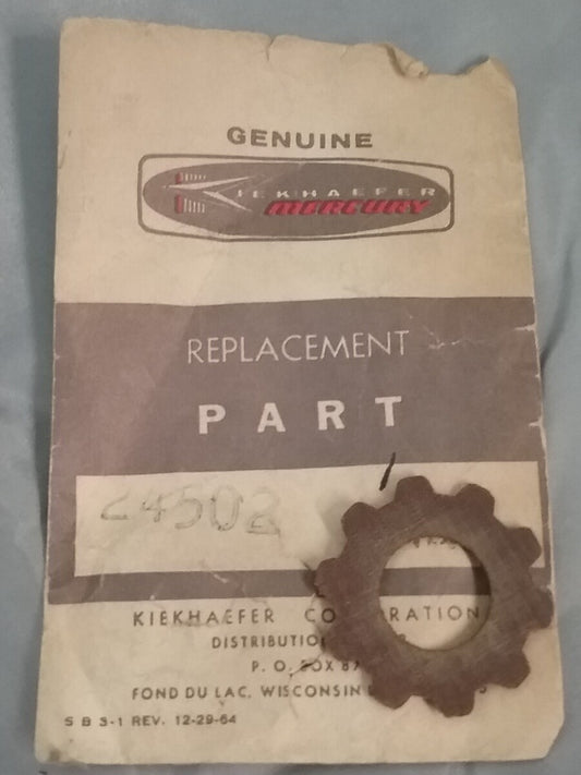 NEW MERCURY 24502 Friction Plate MERCURY OUTBOARD
