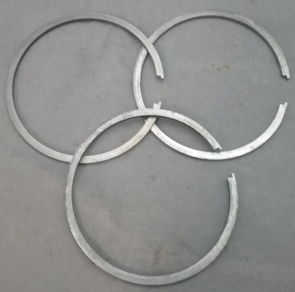 QTY3 NEW MERCURY 39-30587A12 PISTON RING SET MERCURY OUTBOARD 80HP