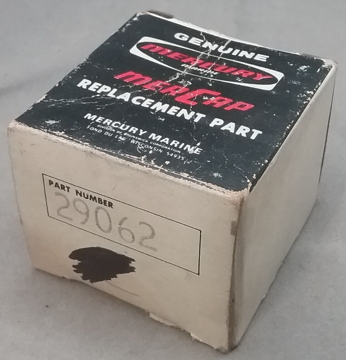 NEW MERCURY 29062 BUTTON, MOMENTARY SWITCH, 2 PIN