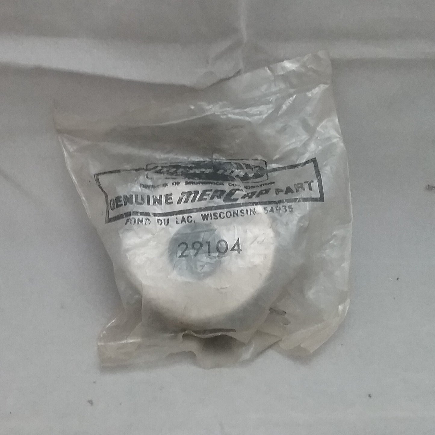 NEW MERCURY 29104 INSERT, WATER PUMP HOUSING MERCURY 60 70HP