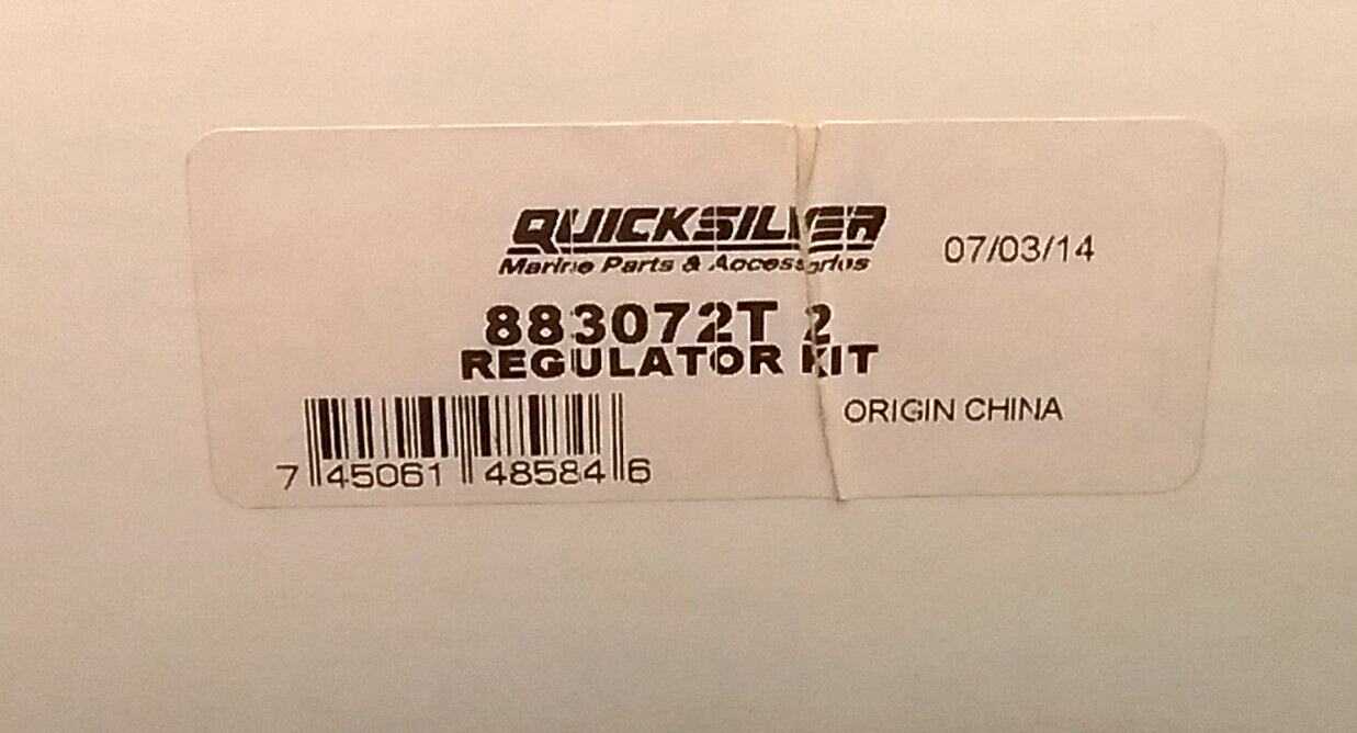 NEW QUICKSILVER REGULATOR KIT MERCURY OUTBOARD 135-200HP