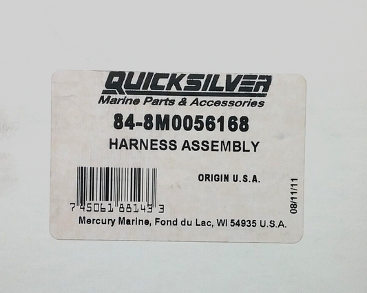 NEW QUICKSILVER 84-8M0056168 HARNESS ASSY MERCURY MARINER OUTBOARD 75-115EFI