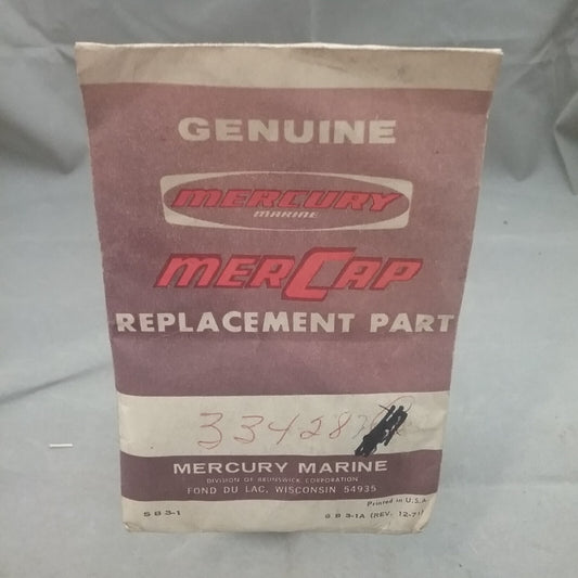 NEW MERCURY 33428 PLATE MERCURY 200HP WATER PUMP HOUSING TO COVER