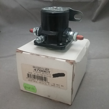NEW QUICKSILVER 47886T SOLENOID ASSY MERCURY 20HP