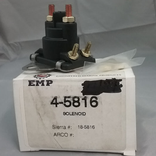 NEW EMP 4-5816 SOLENOID ASSY Starter Mercury 89-96054 Outboard 15-115HP