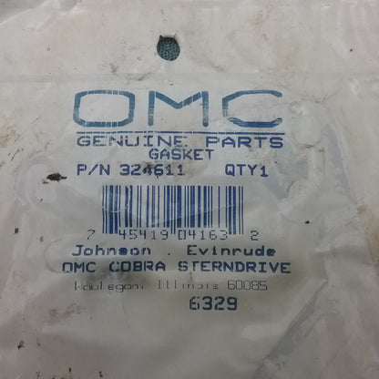 NEW JOHNSON EVINRUDE OMC 324611 Exhaust Housing Gasket JOHNSON EVINRUDE OUTBOARD