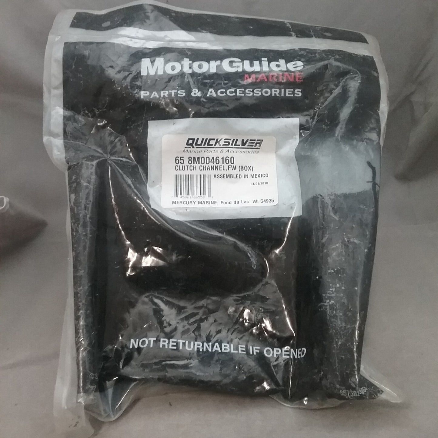 NEW MOTORGUIDE 65-8M0046160 CLUTCH CHANNEL MOTORGUIDE VERIMAX/FRESH WATER SERIES