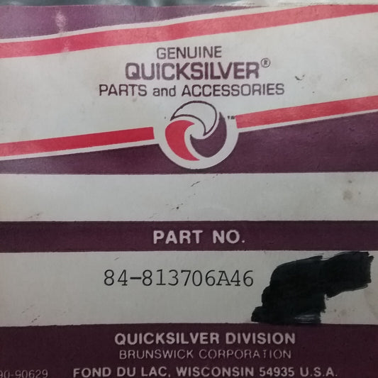 NEW QUICKSILVER 84-813706A46 CABLE ASSY Mercury Outboard 9.8-200HP