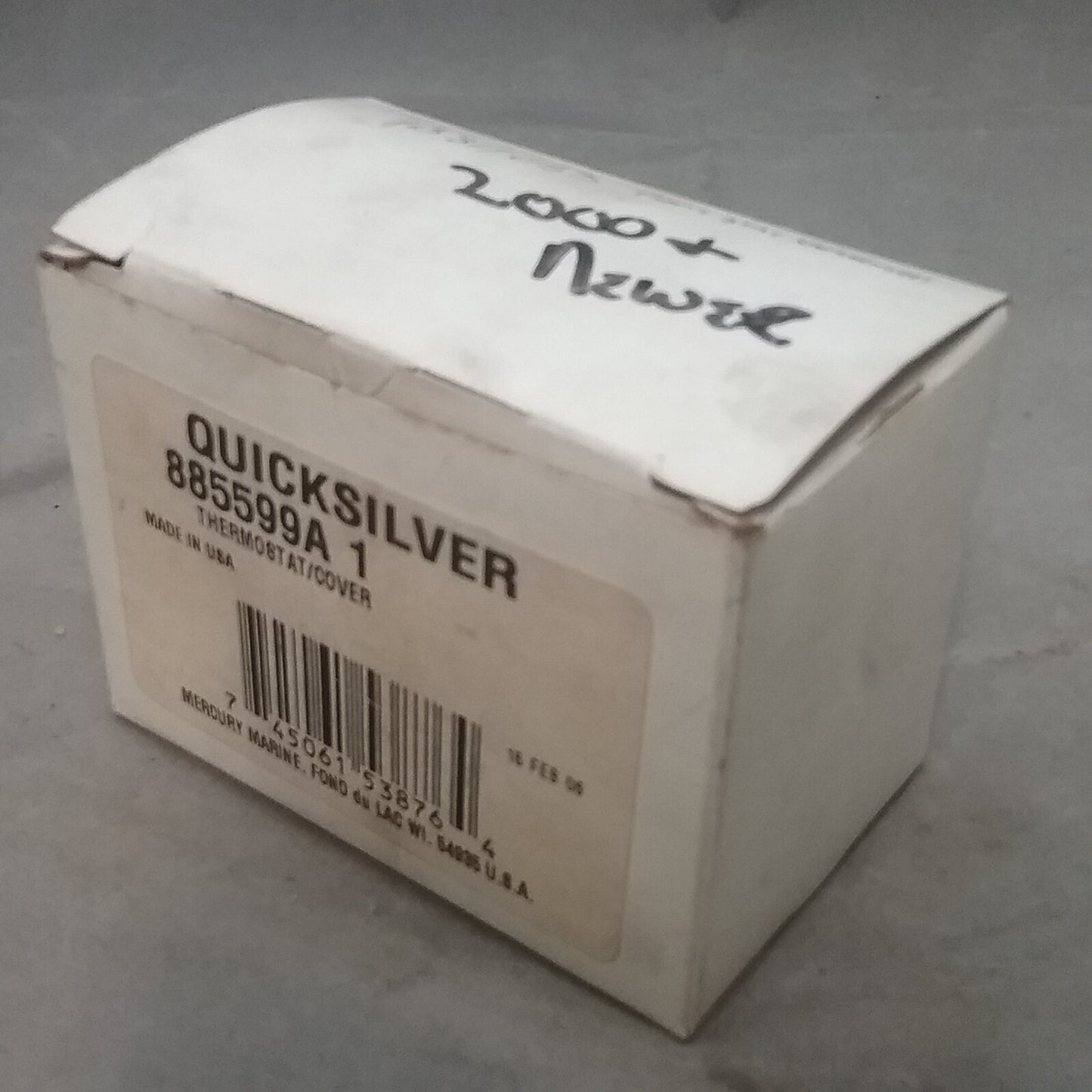 NEW QUICKSILVER 885599A1 THERMOSTAT COVERS MERCURY 200 225 250 300HP COVERS ONLY