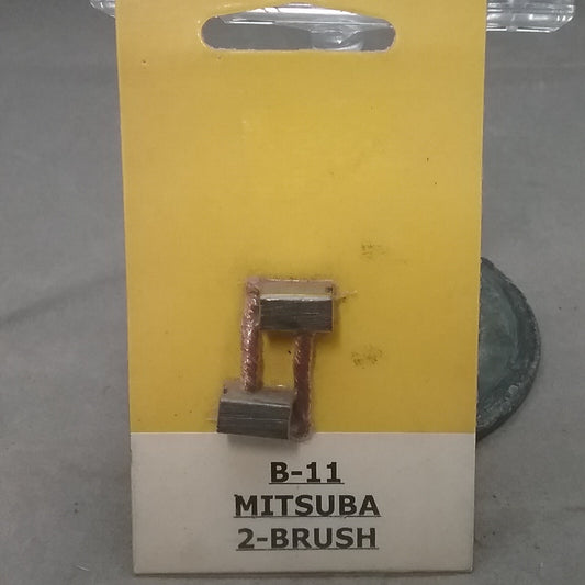 NEW MITSUBA B-11 STARTER BRUSHES HONDA KAWASAKI YAMAHA SUZUKI ATV MOTORCYCLES