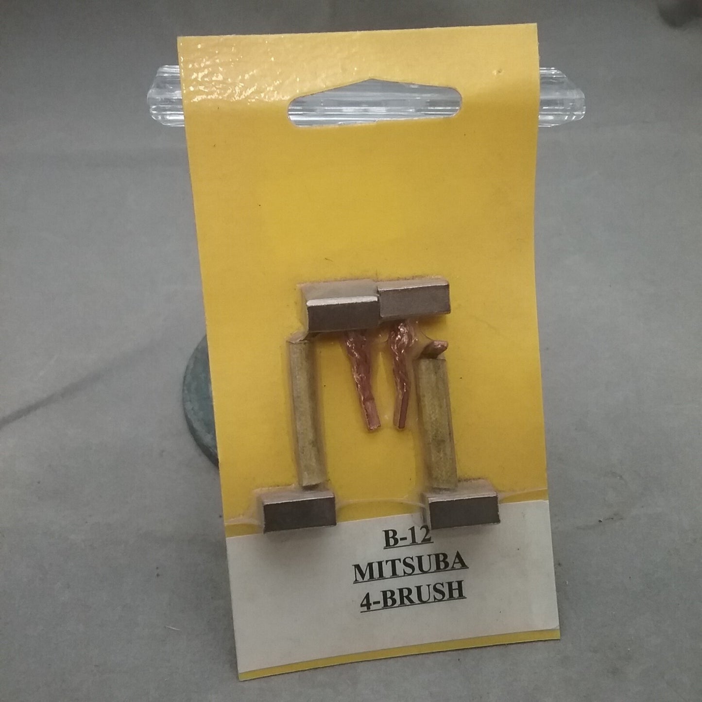 NEW MITSUBA B-12, 4 STARTER BRUSHES HONDA KAWASAKI YAMAHA SUZUKI POLARIS SEADOO+