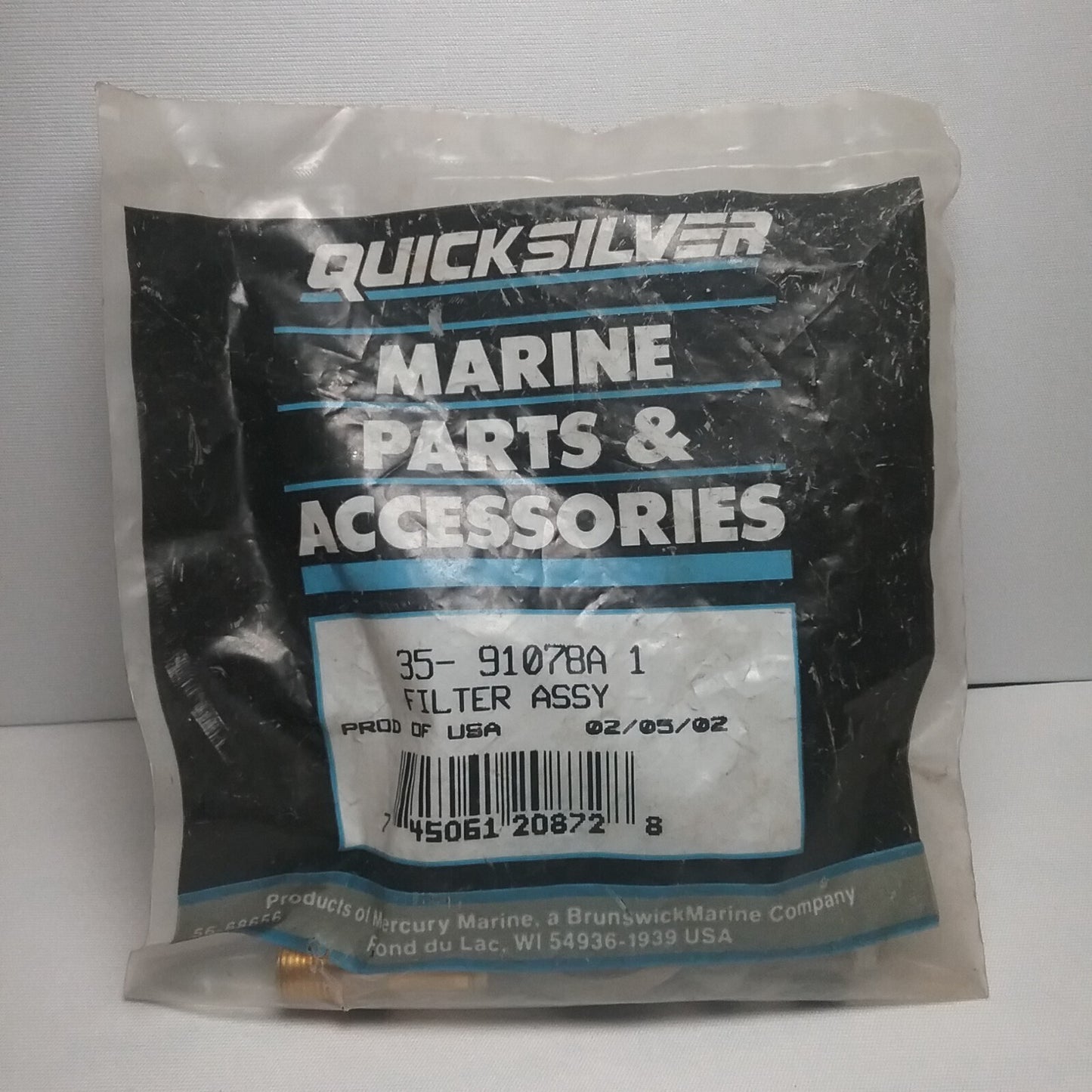 NEW QUICKSILVER 35-91078A1 COVER FUEL FILTER ASSY MERCURY 90 115 150 175 200HP