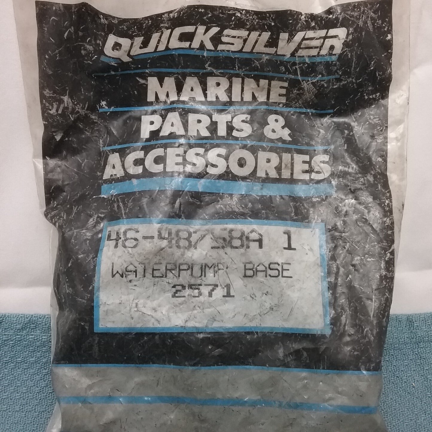 NEW QUICKSILVER 46-48758A1 WATER PUMP BASE ASSY Mercury Outboard 65-125HP