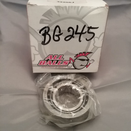 NEW ALL BALLS 32206J Ball Bearing I.D. x O.D. x Width: 30 x 62 x 20.5