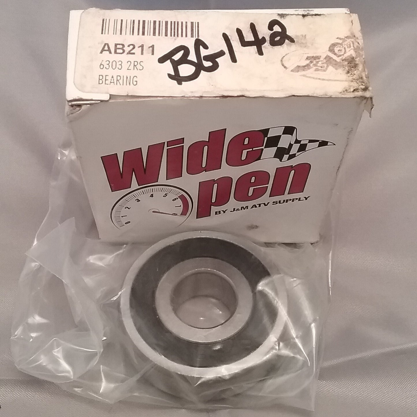 NEW WIDE OPEN AB211 BEARING 63032RS 17x47x14mm This part is universal