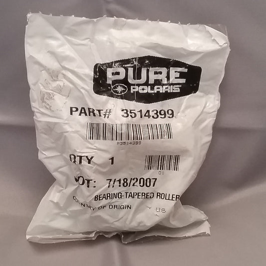 NEW GENUINE POLARIS 3514399 BEARING, TAPERED ROLLER CONE Magnum 03-06