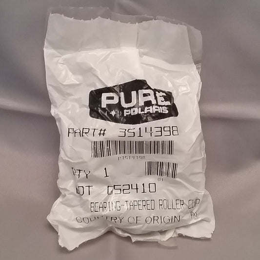 NEW GENUINE POLARIS 3514398 BEARING, TAPERED ROLLER CUP Magnum 03-06