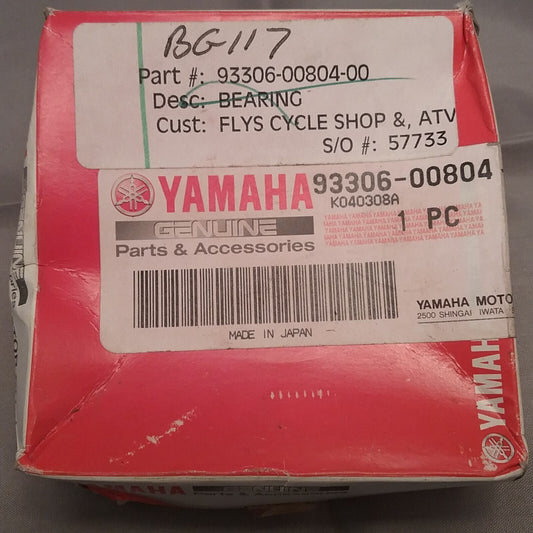 NEW GENUINE YAMAHA 93306-00804 BEARING Moto-4 YFM200 Tri-Moto YTM225 WARRIOR