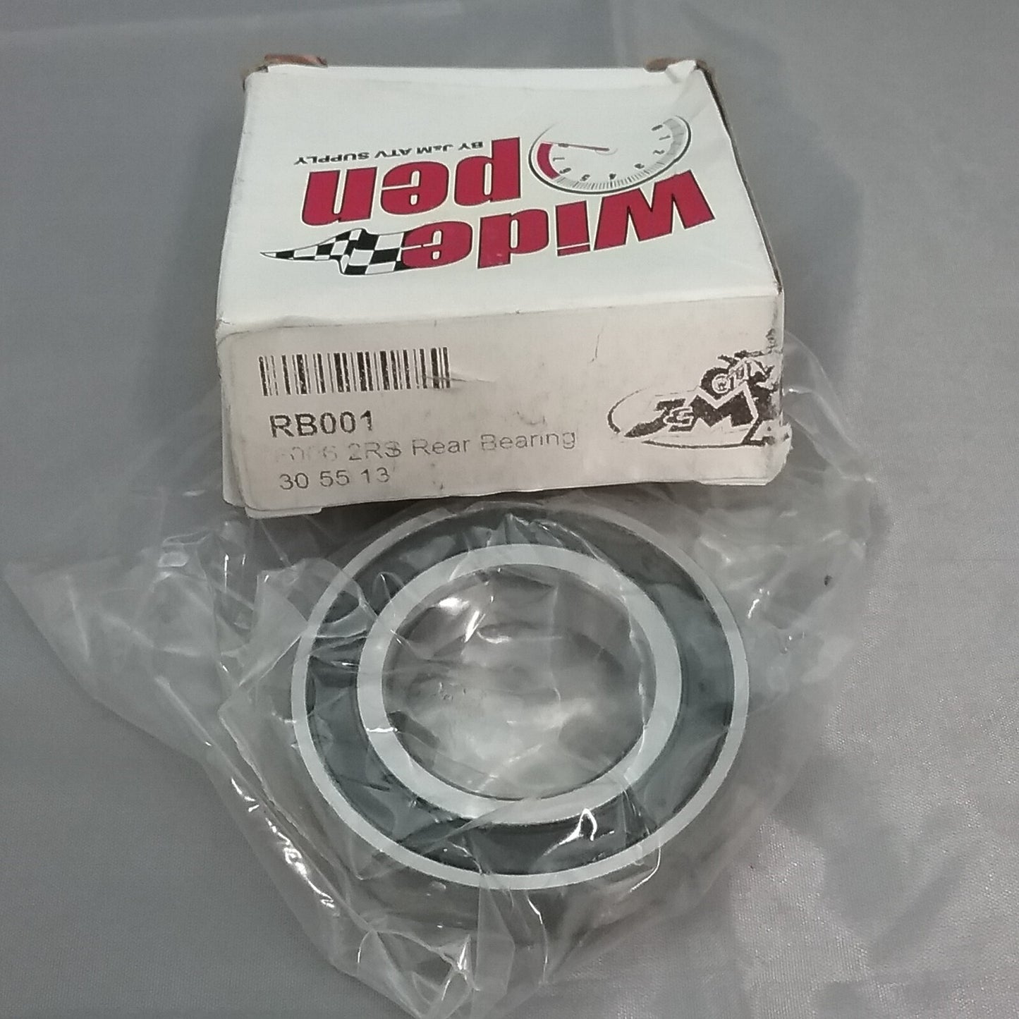 NEW WIDE OPEN RB001 REAR BEARING 60062RS UNIVERSAL PART